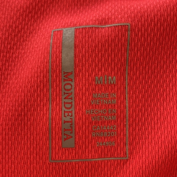 Golf shirt cute ruffled back... soft fabric - Picture 3 of 4